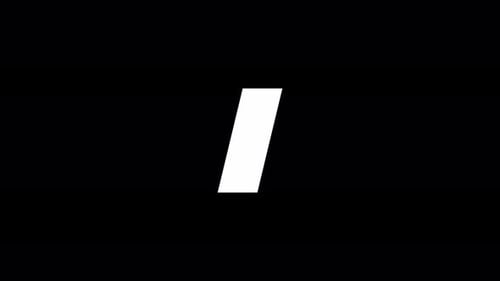 Geometric Parallelogram Shape Reveal Transition