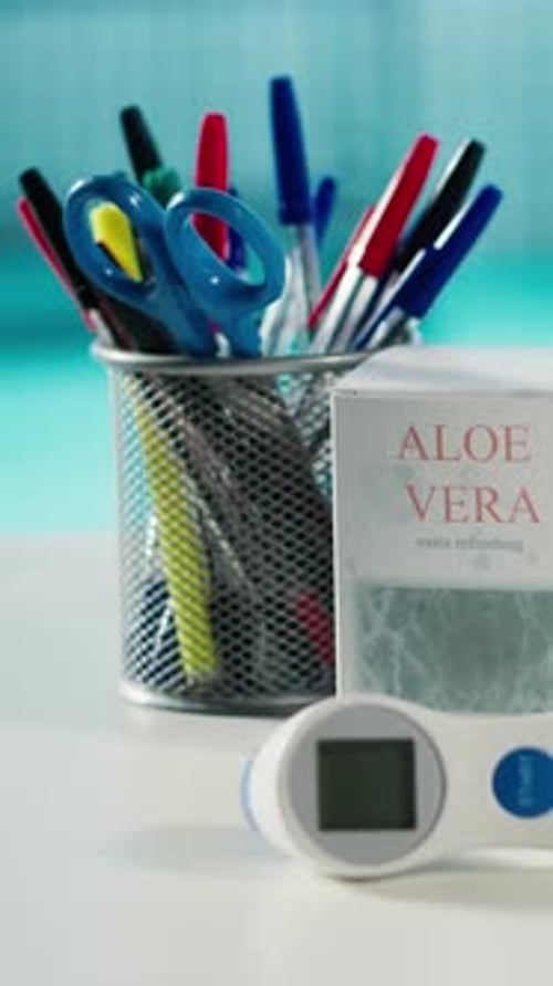 Vertical Video Empty Doctor Office Awaiting a Patient Visit Featuring Diagnostic Equipment