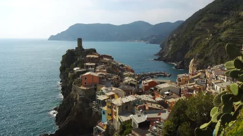 Vernazza Little Town in the Cinque Terre, Italy