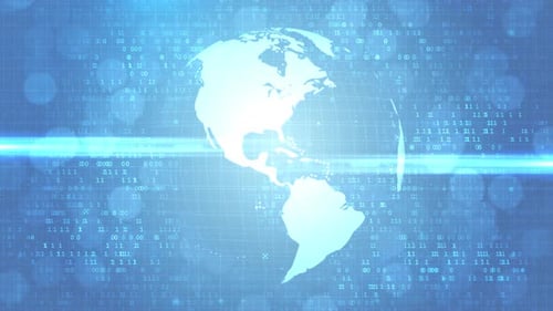 Réseau mondial des technologies de communication. Concept de connexion réseau mondial et de connexions de données