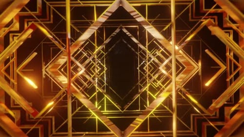 Fundo dourado Art Déco