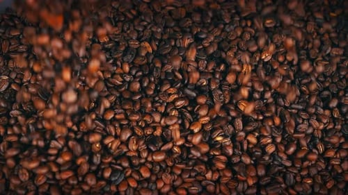 Kaffeebohnen 4k