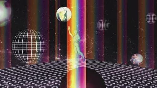 Dream Old Retro-Hintergrund