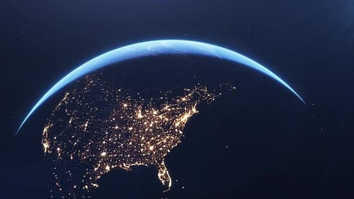 Day And Night Plant Earth 4 K