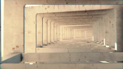 Urban Concrete Buildings Loop