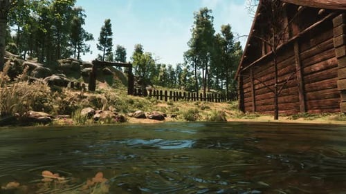 Lake At Old Scandinavia