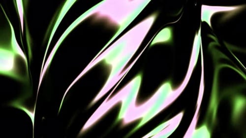 Ondes lumineuses liquides abstraites avec finition brillante