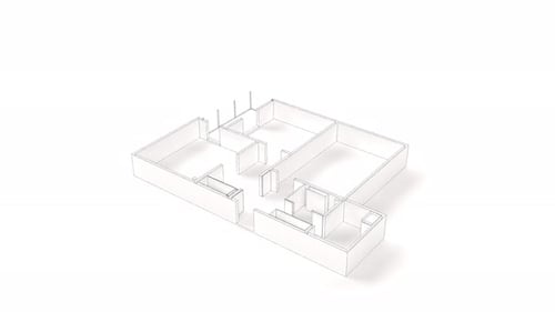 Room Drawing Modern House Architectural Construction Business