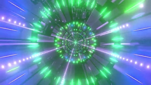 tunnel disco neon