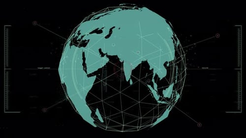 Superposición de interfaz de usuario de HUD de Cyber Earth