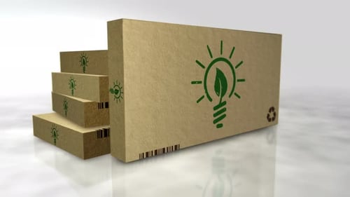 Caja de ideas ecológica, objeto 3D