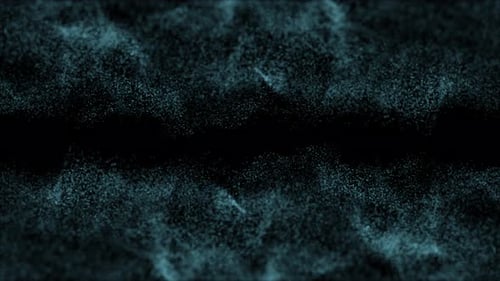Abstract Flowing Digital Particle Wave Background
