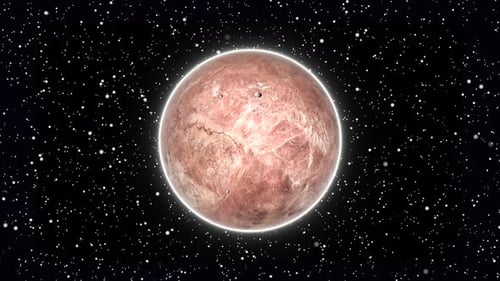 MAKEMAKE Planet animation. 2458
