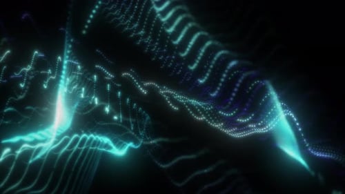 Holographisches Cyberpunk-Gitter