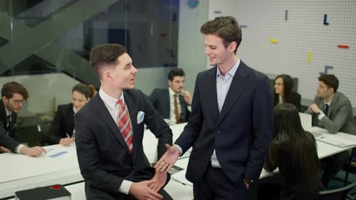 Corporate Meeting Handshake