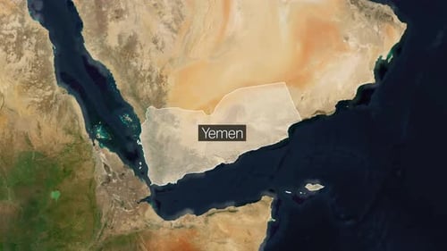 Yemen Explore e identifique: amplíe los mapas de países