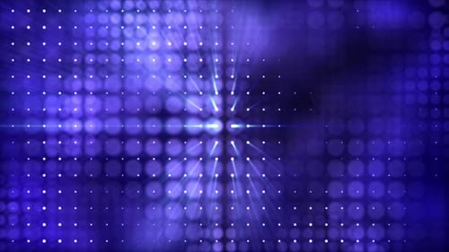 Background with dots and circles. Moving modern animation. Halftone style. Dots pattern texture