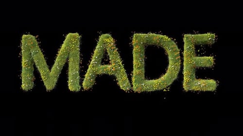 Green Grass MADE Title On Alpha