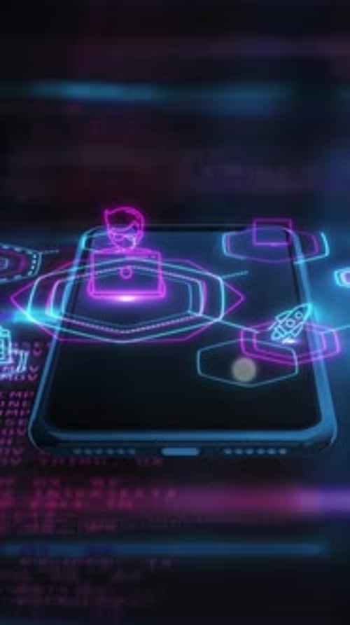 Graphical Data Narrative on a Mobile Display