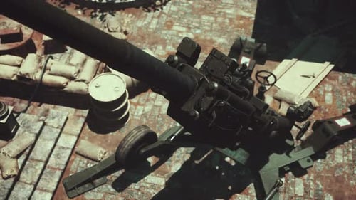 Cannon Gun in the City