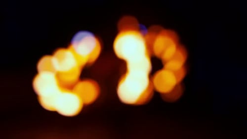 Light Effect During Faer Show