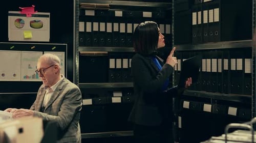 Private Investigator Organizes Archived Files for Easy Access