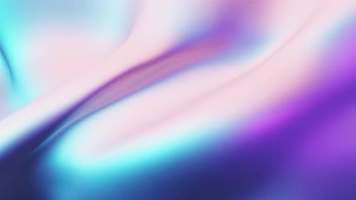 Abstract Holographic Fluid Gradient Animated Background Loop