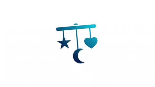 Animated Mobile toy icon Alpha Channel