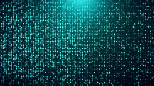 Visual Glitch Noise Big Data Digital Code Futuristic Information Technology Digital Cyberspace