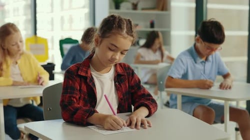 Exam in Elementary School