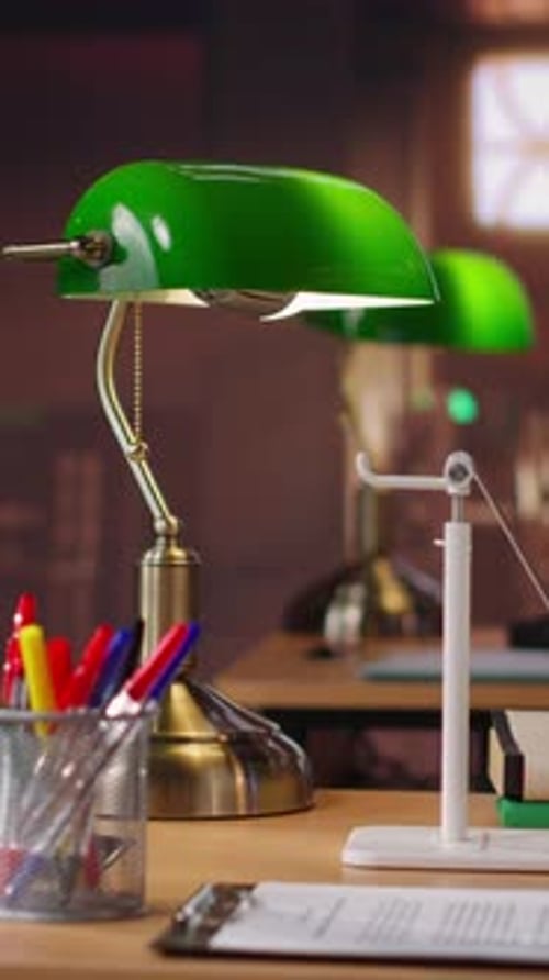 Vertical Video Grand Serene Academic Library Featuring Traditional Architecture for Quiet Study