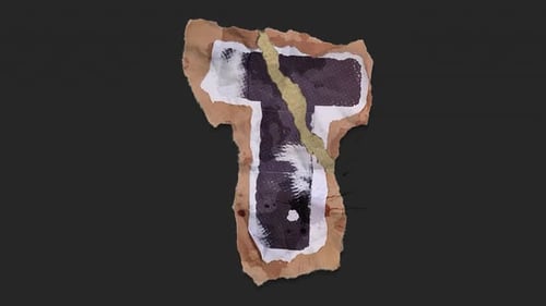 Grunge Torn Paper Reveal for Text and Titles