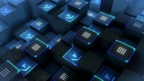 Dark Digital Cube Array