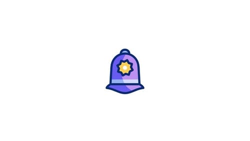 Policehat Animated Icon