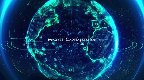 Digital Data Particle Earth Market Capitalization