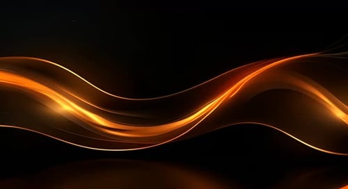Black luxury corporate background with golden lines