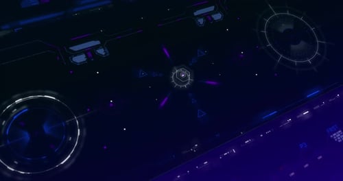 Animación Fuji Hud Design Ui Ux