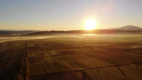 Italy Aerial Landscape Tuscany Aerial Landscape