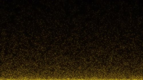 Shimmering Golden Particles Ascending Elegant Background