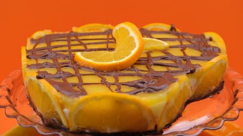 Orange Homemade Cake