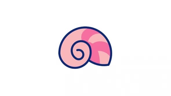 Shell Icon With Animated Alpha, Elements Motion Graphics ft. alpha ...