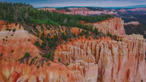 Breath-taking scenery of National Bryce Canyon Park in Utah, United States.