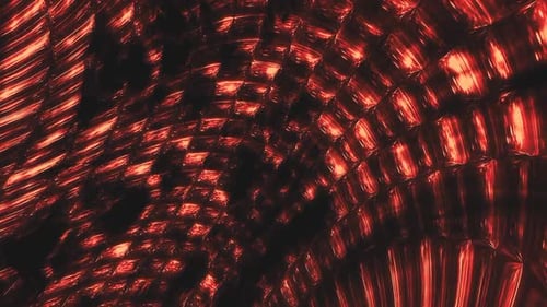 Red Shiny Geometrical Motion Background