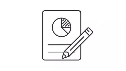 Economics line animation