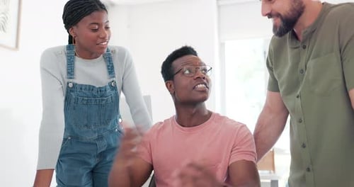 Aprendizagem, planejamento e colaboração com empresários no computador para análise, treinamento e ideias