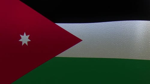 Waving Flag of Jordan Loop