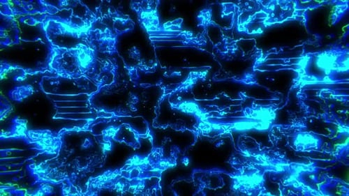 Futuristic Glitch Digital Circuitry Abstract Background