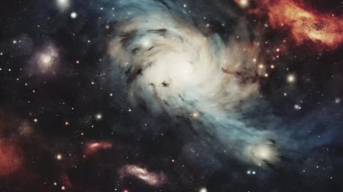 Flight Through Dark Space to Distant and Beautiful Galaxies