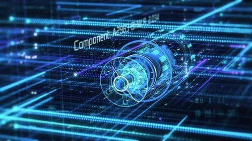 computer aided design futuristic interface