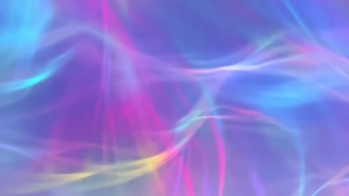 Abstrakte bunte Hintergrundschleife mit fließender Lichtbrechung w